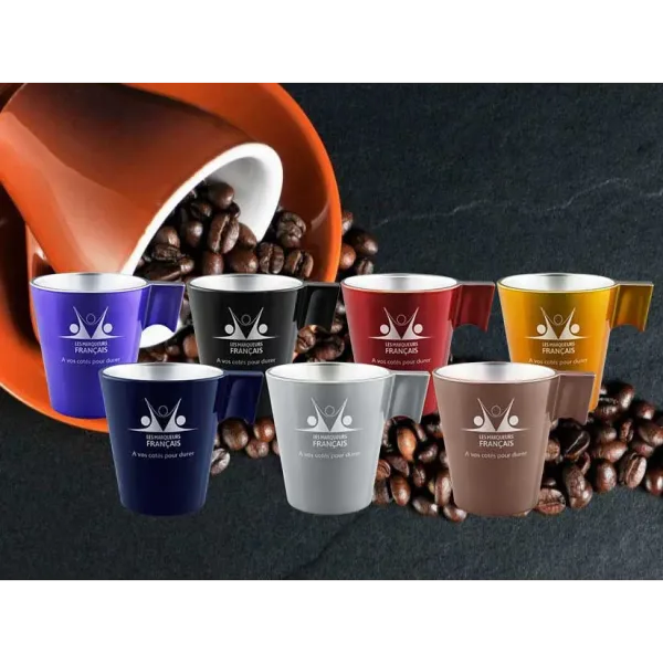 mug de 22 cl permetttant de déguster café ou thé gravure de mug avec votre logo joli mug pour vos moment de détente